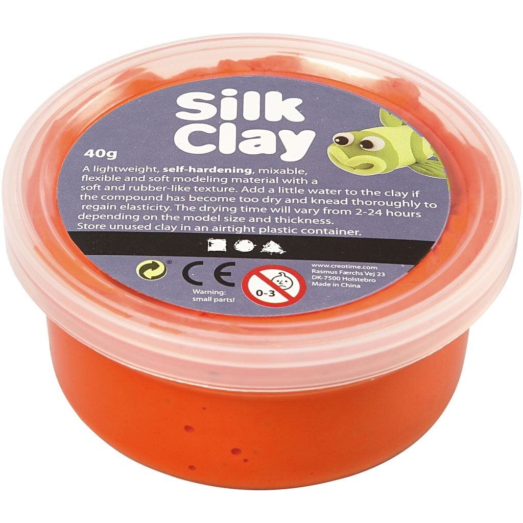 Silk Clay® - Oranssi 40 grammaa