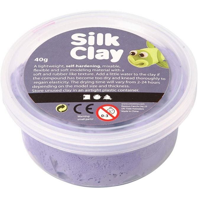 Silk Clay® - Violetti 40 grammaa