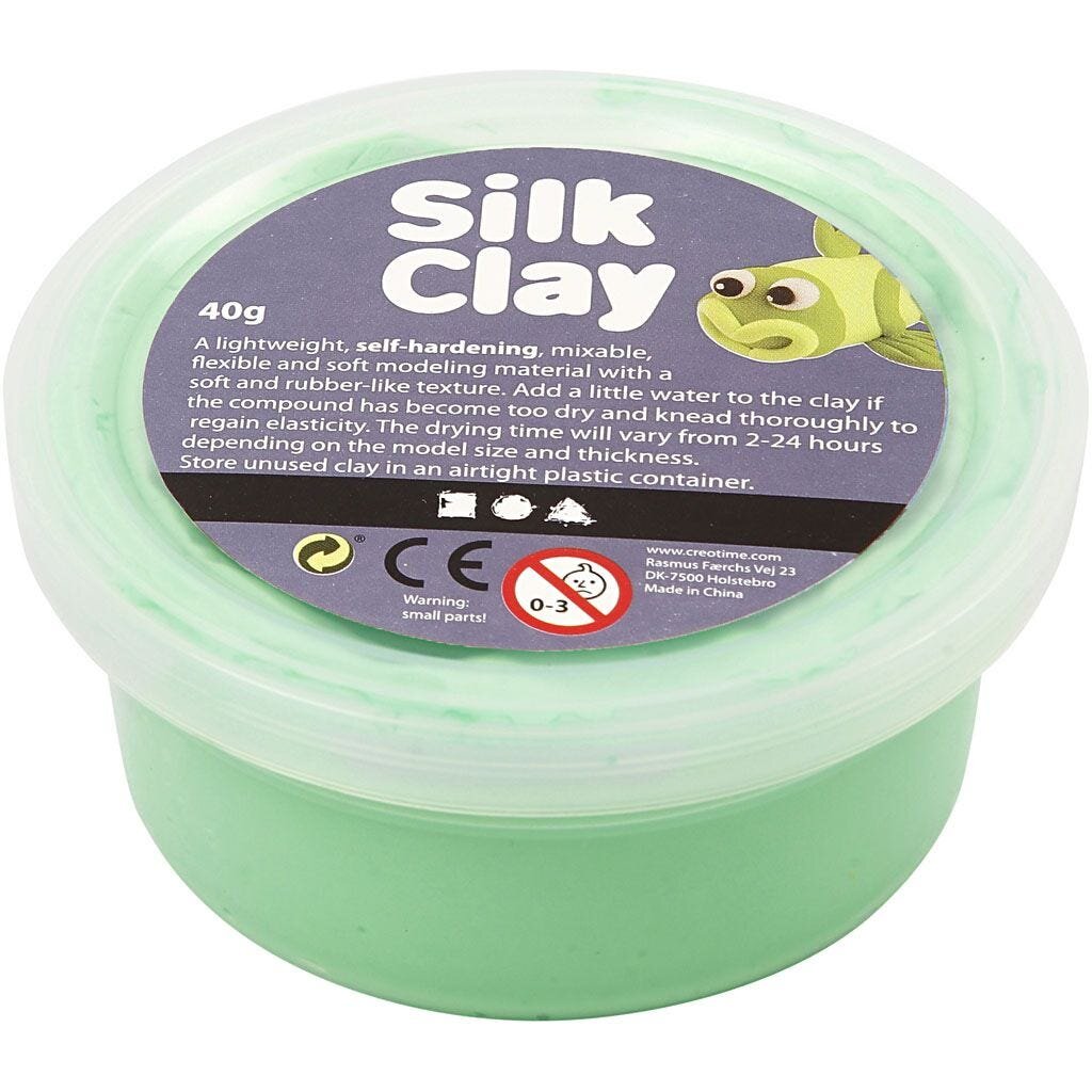 Silk Clay® - Vihreä 40 grammaa