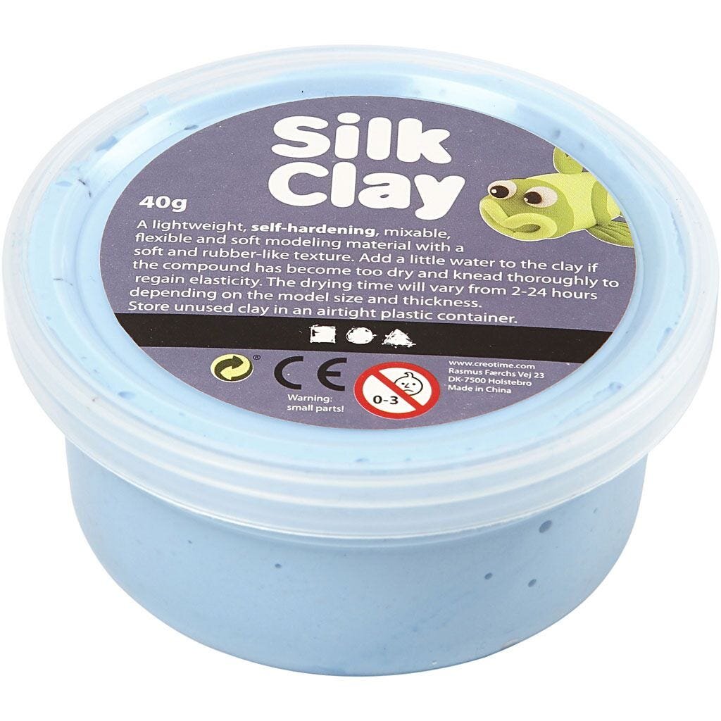 Silk Clay® - Vaaleansininen 40 grammaa