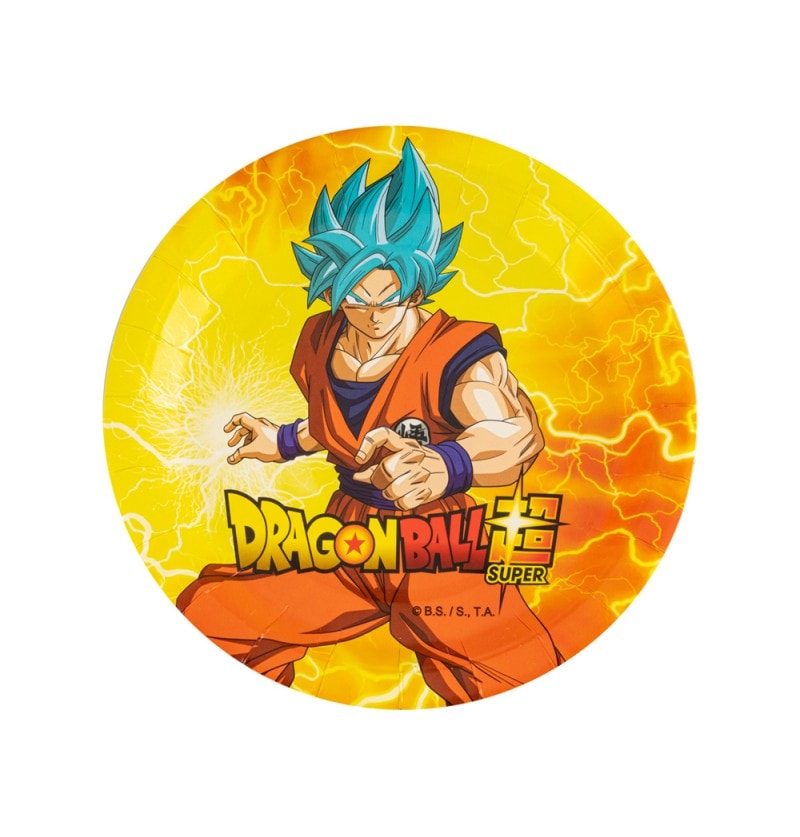 Dragon Ball - Lautaset 18 cm, 8 kpl