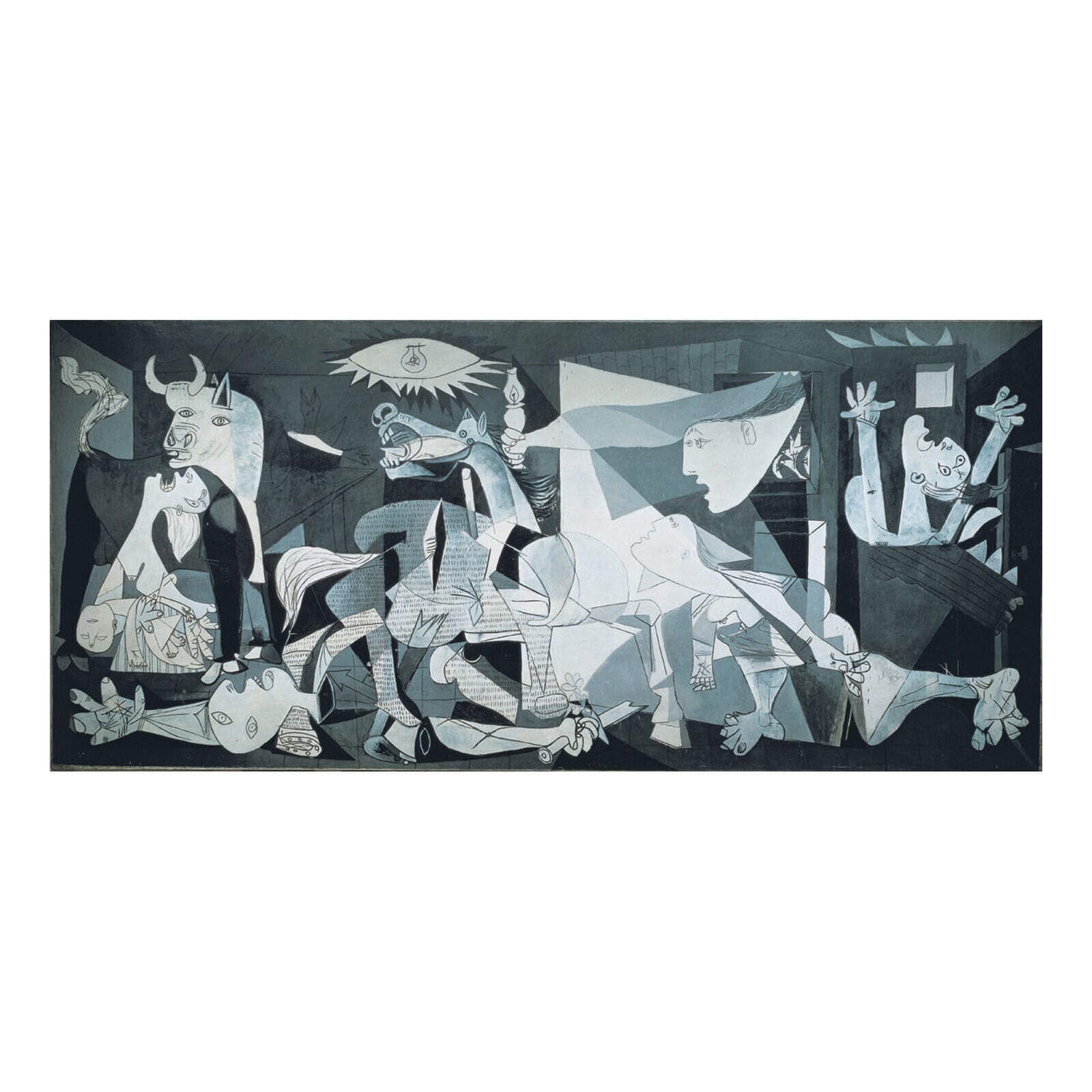 Educa Panorama Palapeli, Guernica - Pablo Picasso 3000 palaa