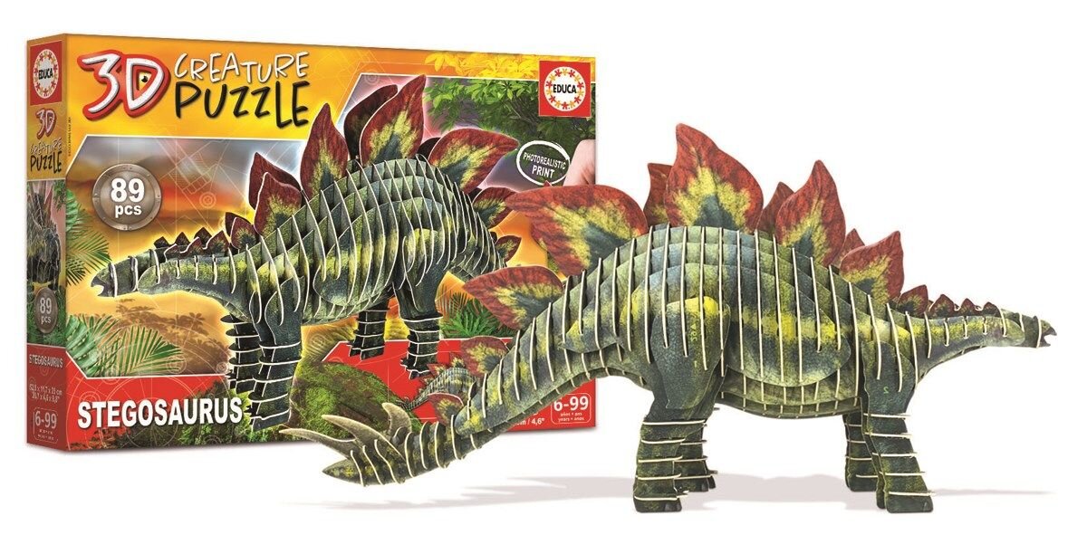 Educa 3D Palapeli - Stegosaurus 89 palaa