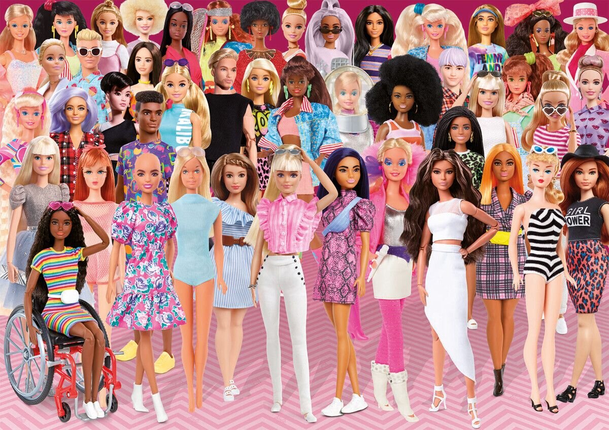 Educa Palapeli - Barbie Fashion 1000 palaa