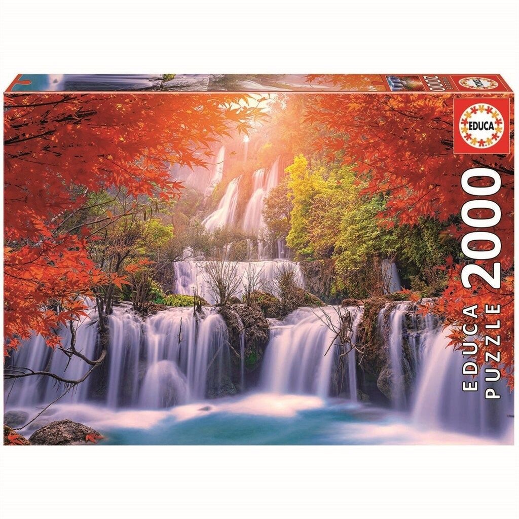 Educa Palapeli - Waterfall in Thailand 2000 palaa