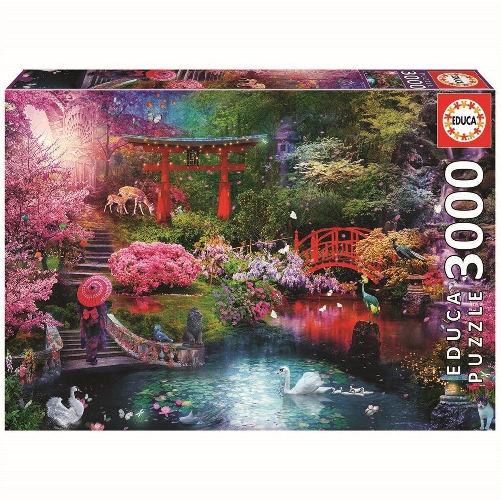 Educa Palapeli - Japanese garden 3000 palaa