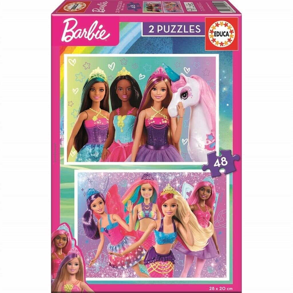 Educa Palapeli - Barbie 2x48 palaa