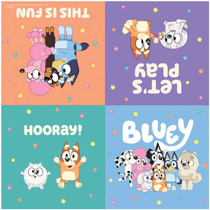 Bluey Party Servetit 16 kpl