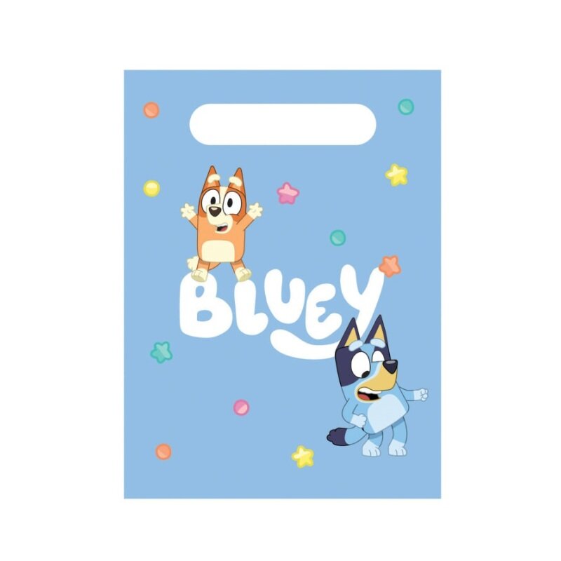 Bluey Paperiset Juhlapussit 8 kpl