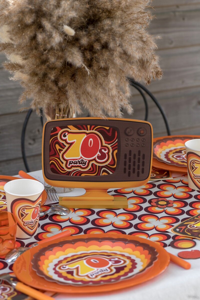 Back to the 70's - Pöytäkoriste