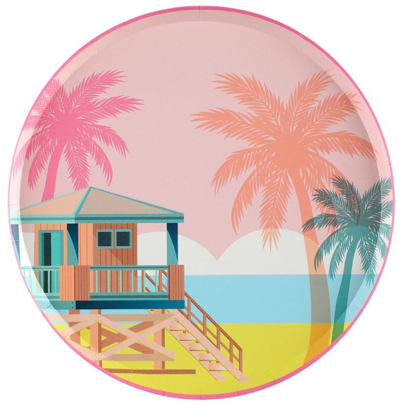 Miami Beach - Lautaset 10 kpl
