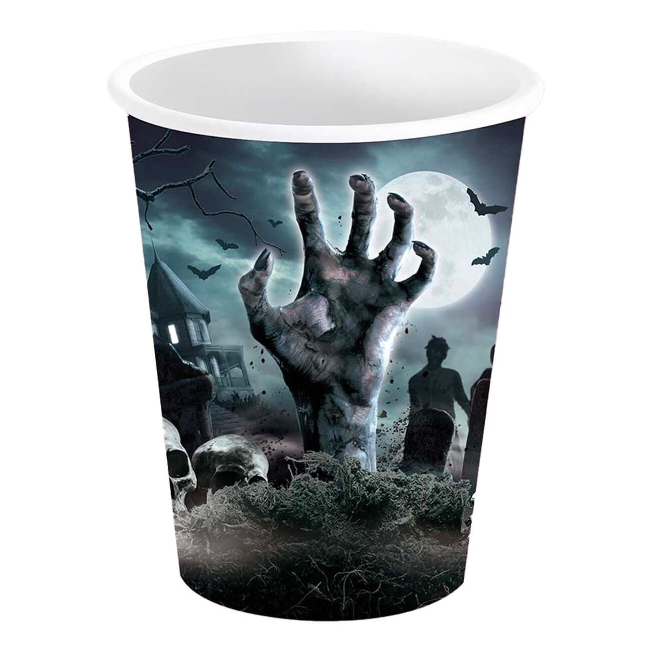 Halloween Cementary - Pahvimukit 6 kpl