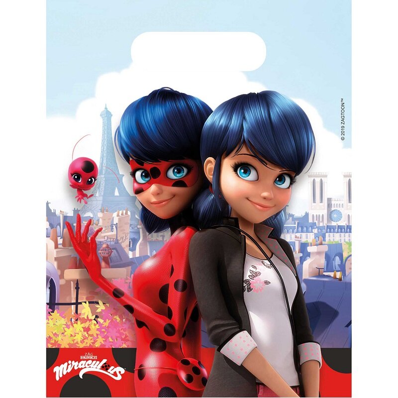 Miraculous Ladybug - Juhlapussit 6 kpl