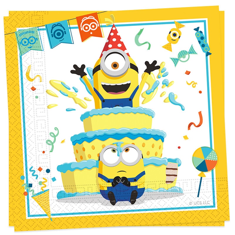 Minionit - Servetit 20 kpl