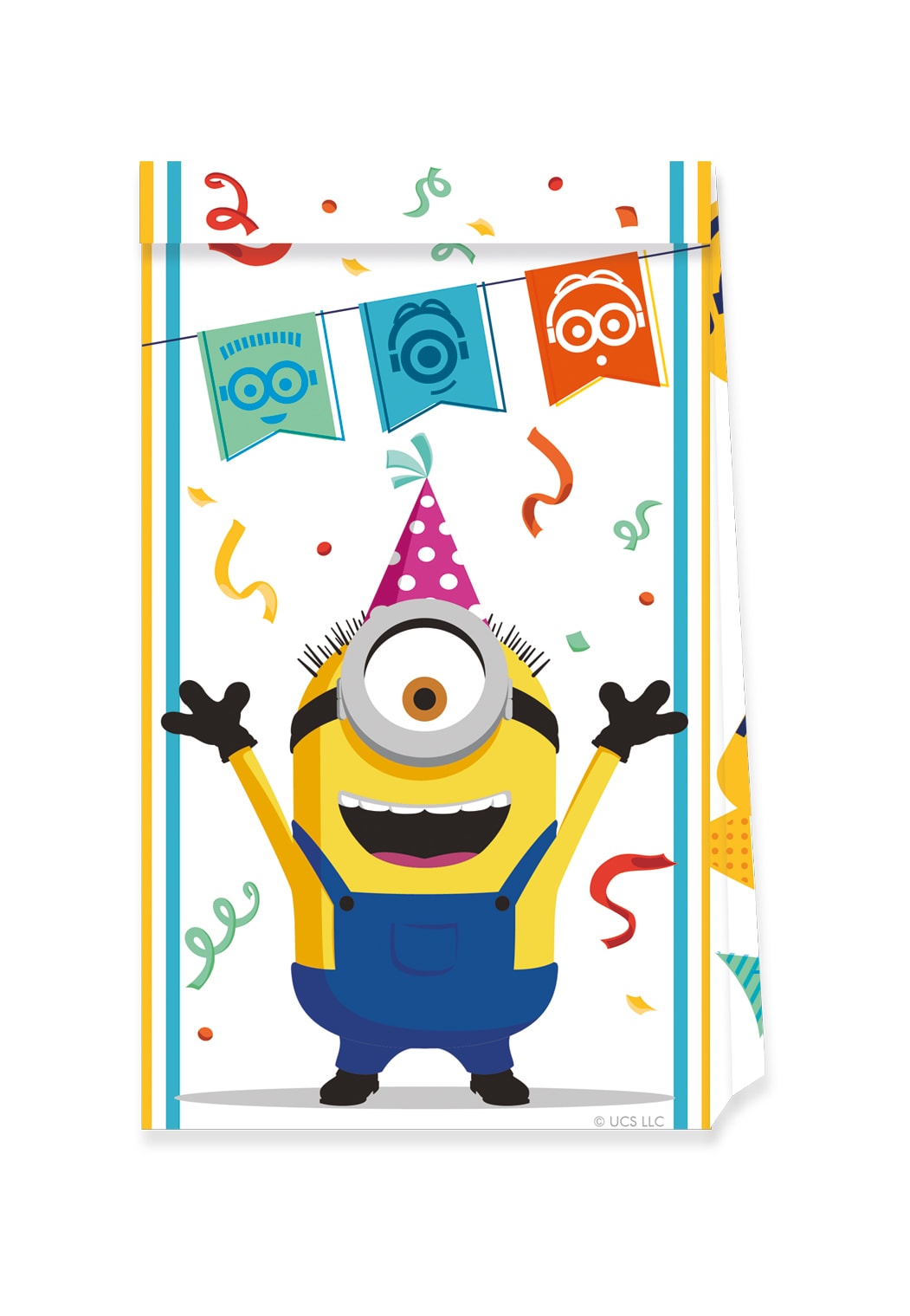 Minionit - Juhlapussit Paperia 4 kpl
