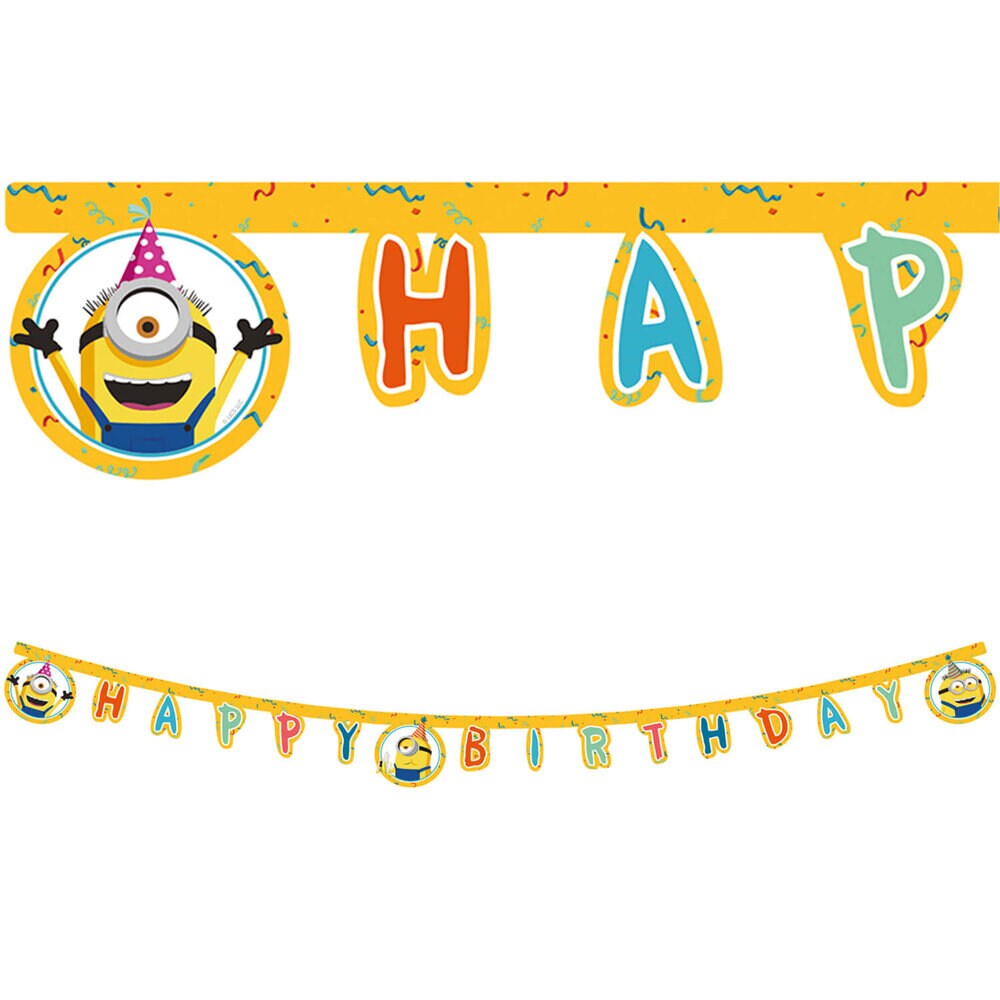 Minions Viirinauha Happy Birthday