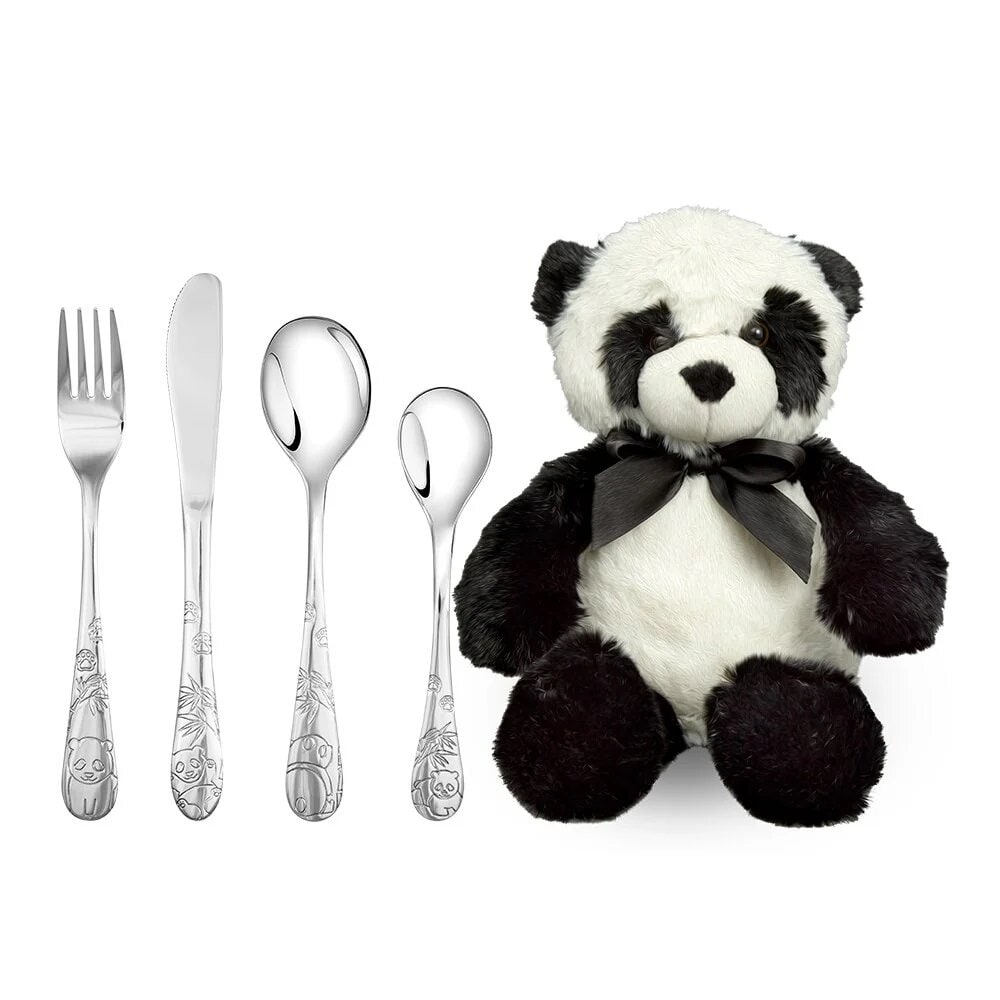 Kastelahja Aterinsetti & Panda Pehmolelu