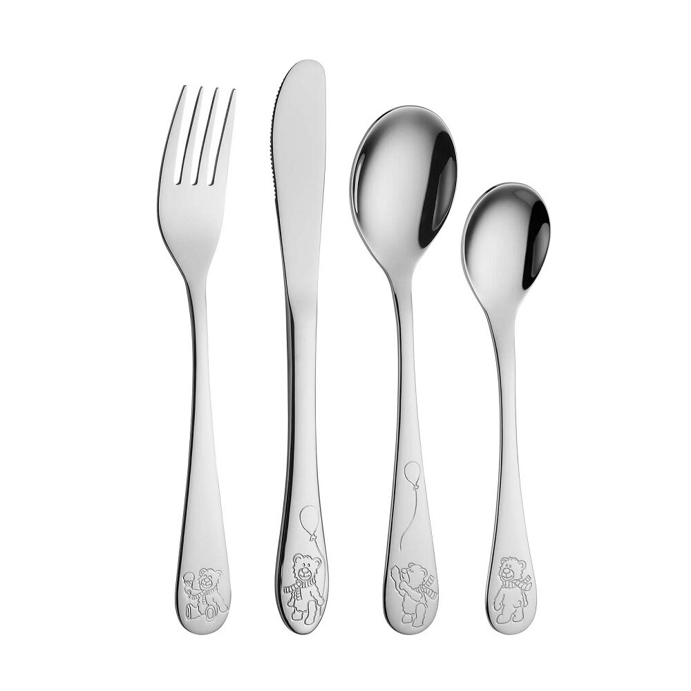 Kastelahja Nallekarhu aterimet ja pehmolelu