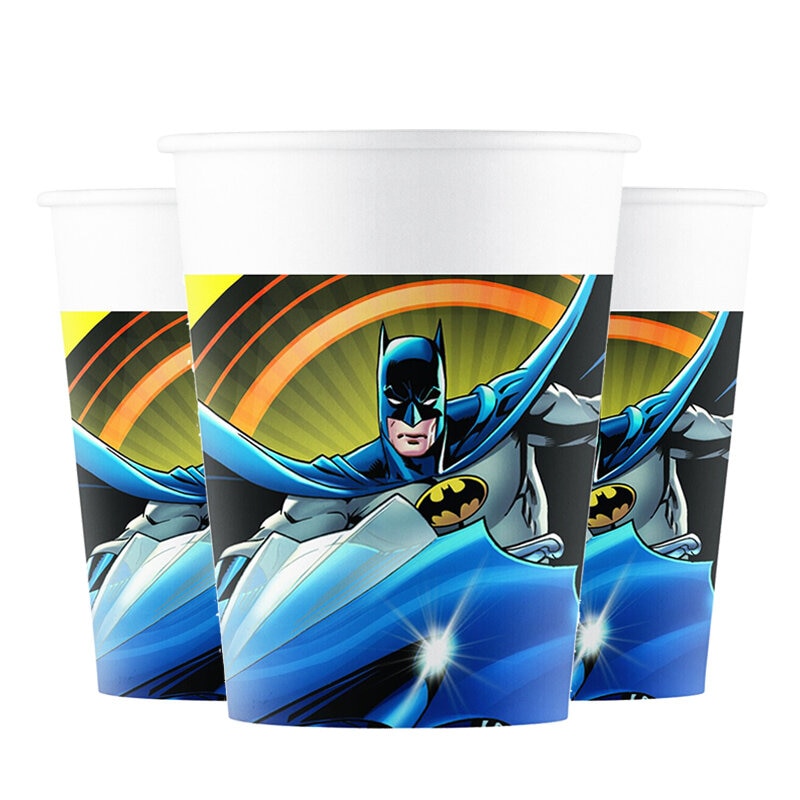 Batman - Pahvimukit 8 kpl