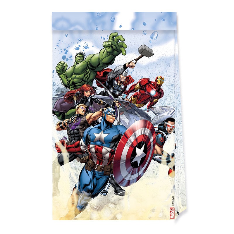 Avengers - Juhlapussit Paperia 4 kpl