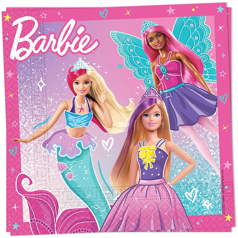 Barbie - Servetit 20 kpl