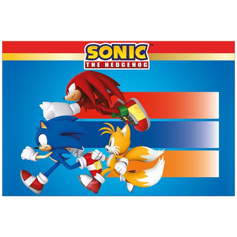 Sonic the Hedgehog - Pöytäliina 120 x 180 cm