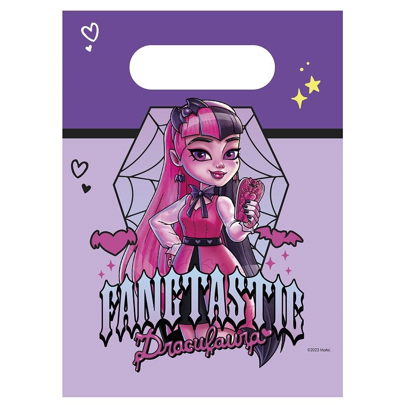 Monster High - Juhlapussit paperia 4 kpl