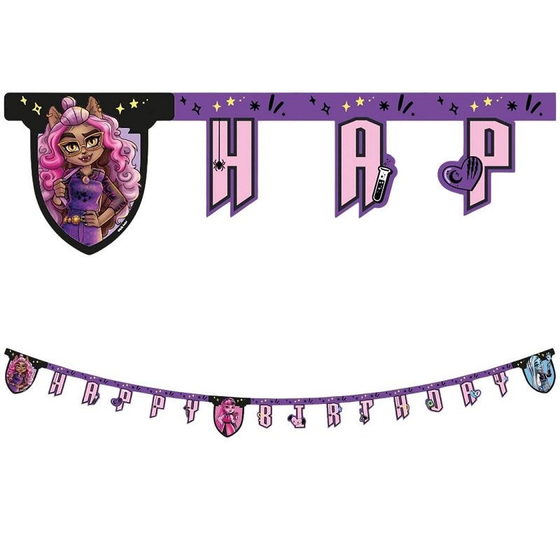 Monster High - Viirinauha Happy Birthday