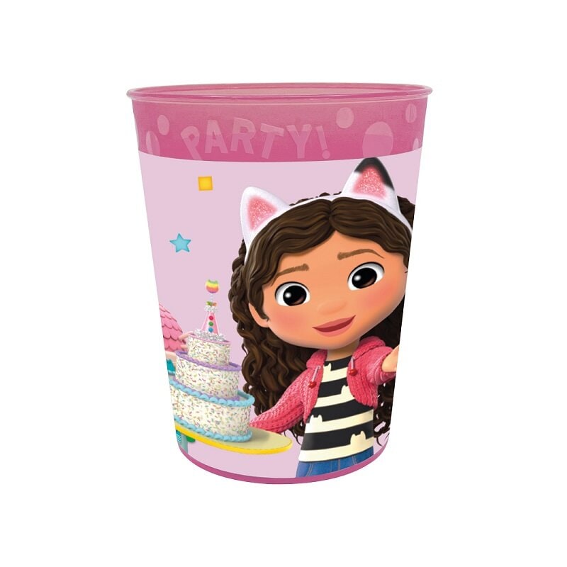 Gabby's Dollhouse - Muovimukit 250 ml, 4 kpl