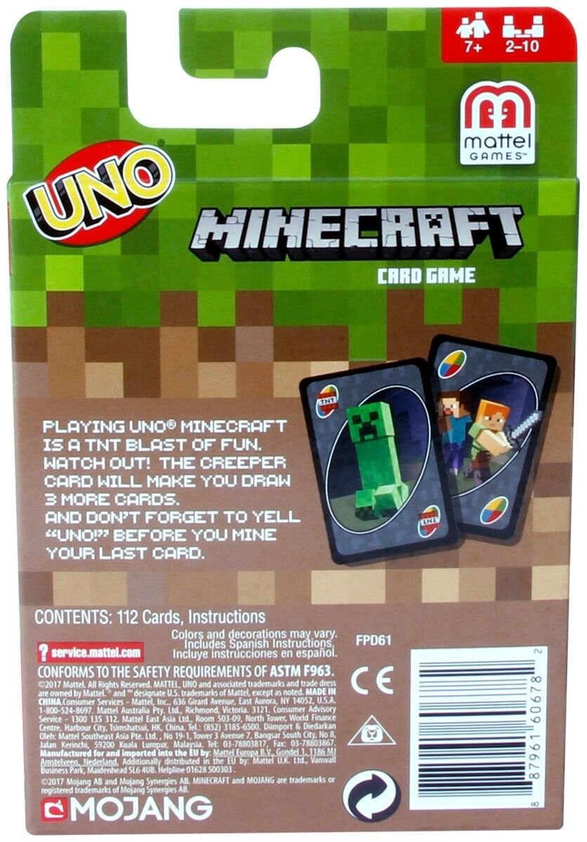 Minecraft - UNO Korttipeli