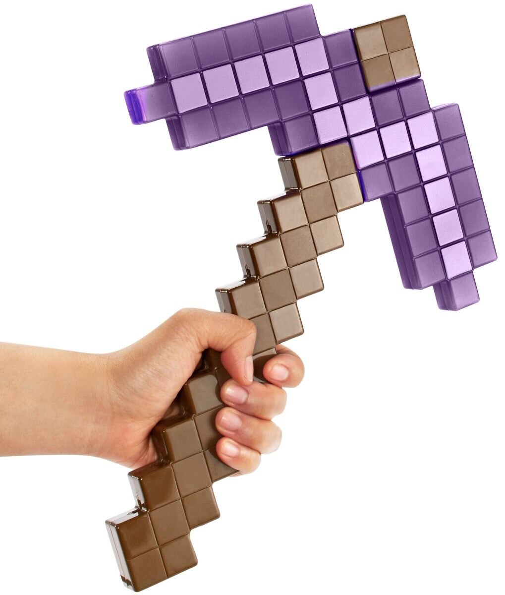 Minecraft, Enchanted Pickaxe Plastic Replica 51 cm