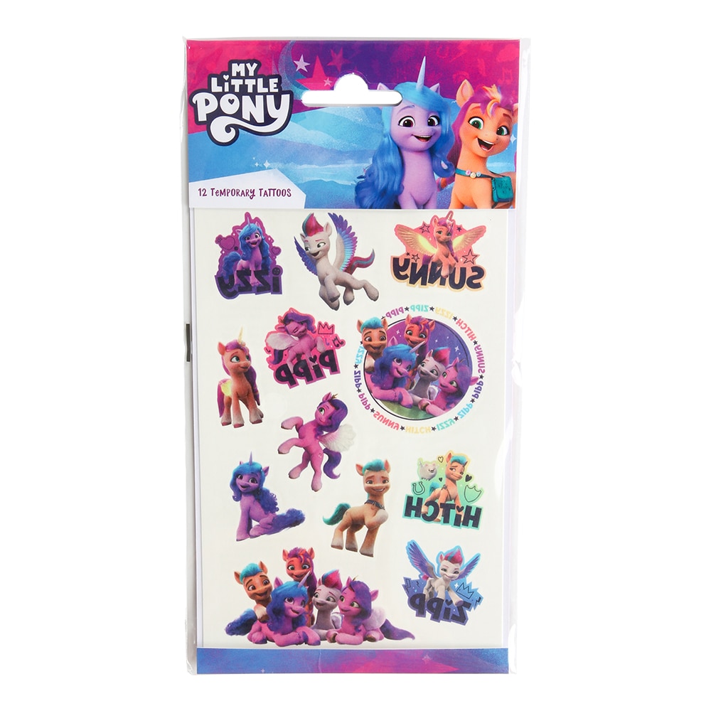 My Little Pony - Lasten tatuoinnit 12 kpl