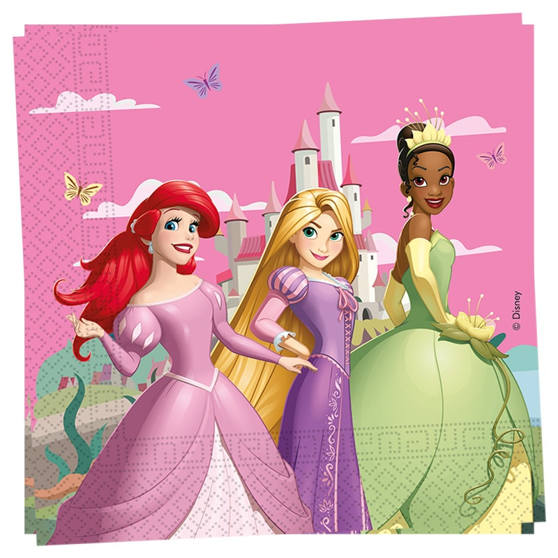 Disney Prinsessat - Servetit 20 kpl