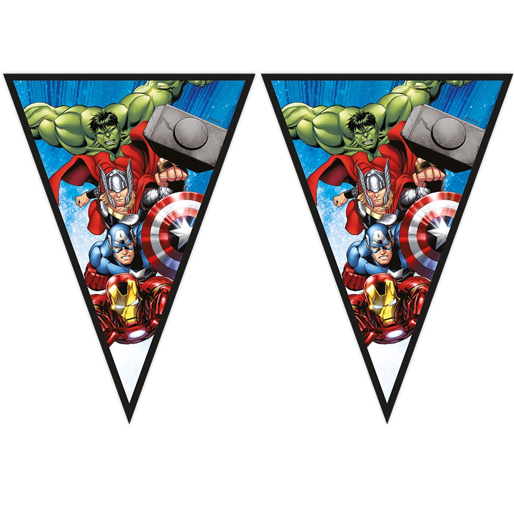 Avengers paperinen lippuviirinauha 230 cm