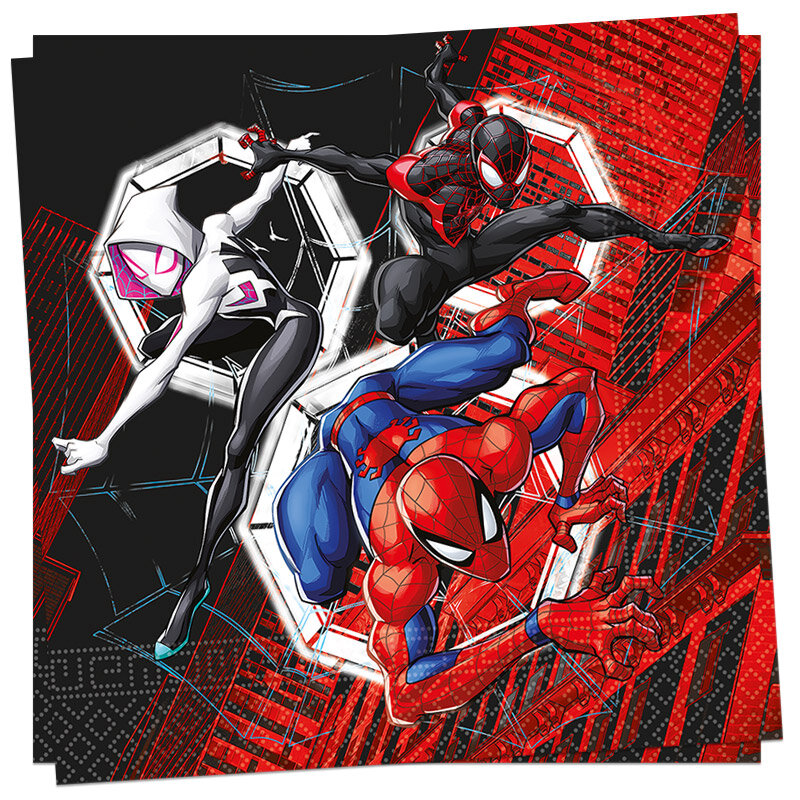 Spiderman Servetit 20 kpl