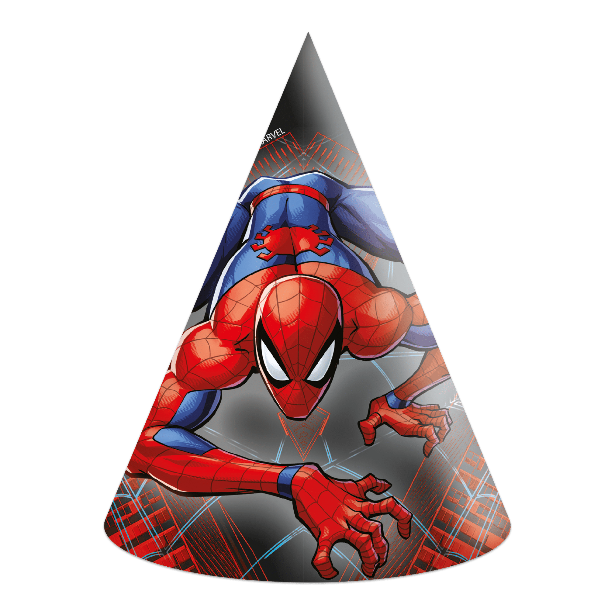 Spiderman Juhlahatut 6 kpl
