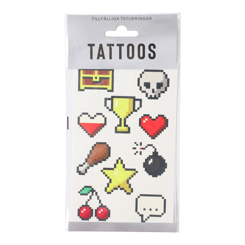 Pixel Tatuoinnit 10 kpl