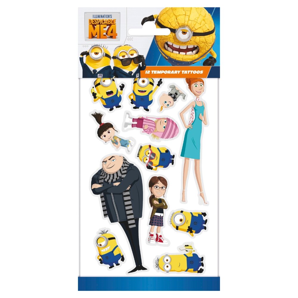 Tatuoinnit - Minionit 12 kpl