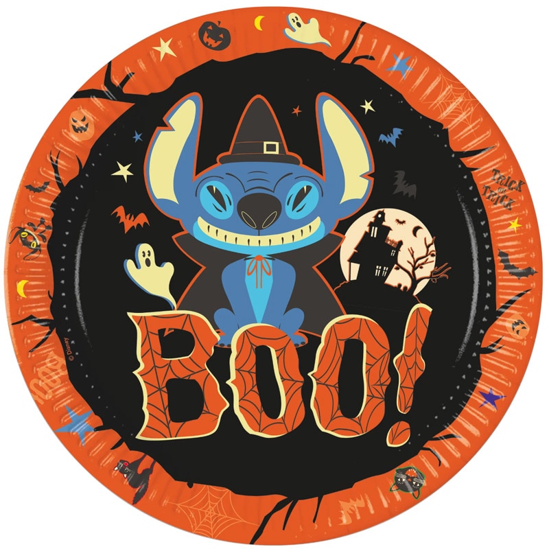 Lilo & Stitch Halloween - Lautaset 8 kpl