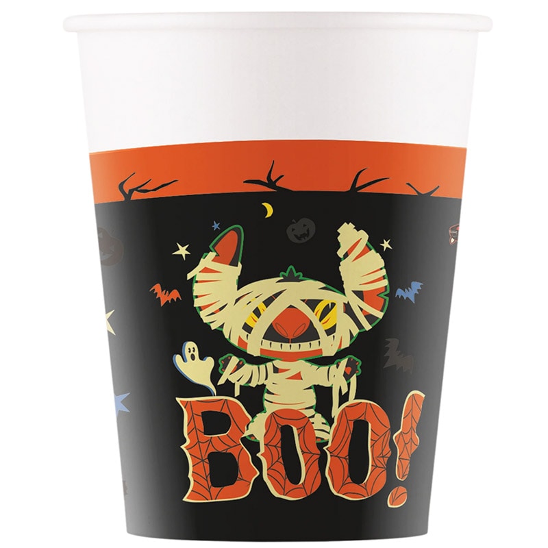 Lilo & Stitch Halloween - Pahvimukit 8 kpl