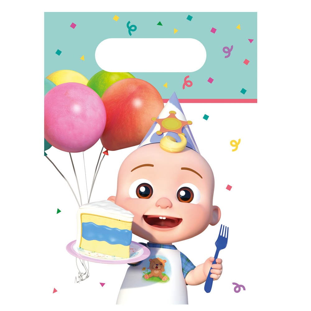 Cocomelon - Juhlapussit paperia 4 kpl