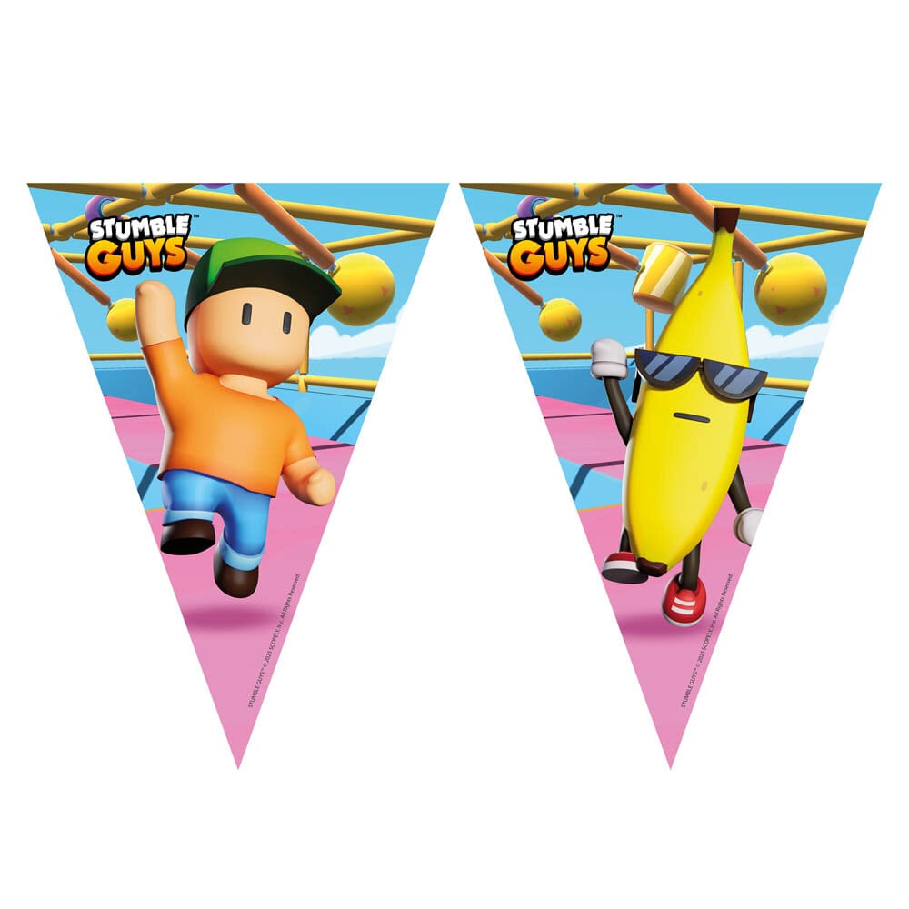 Stumble Guys - Lippuviirinauha pahvista 230 cm