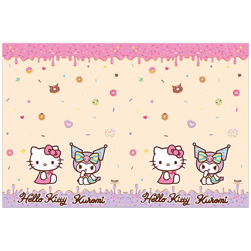 Hello Kitty & Kuromi - Pöytäliina 120 x 180 cm