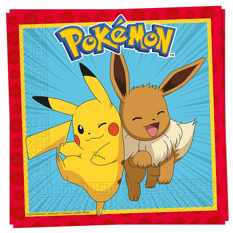 Pokémon - Servetit 20 kpl