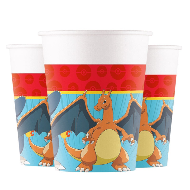 Pokémon - Pahvimukit 8 kpl