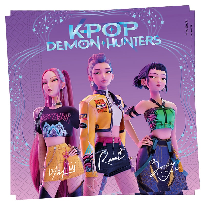 K-Pop Demon Hunters servetit 20 kpl