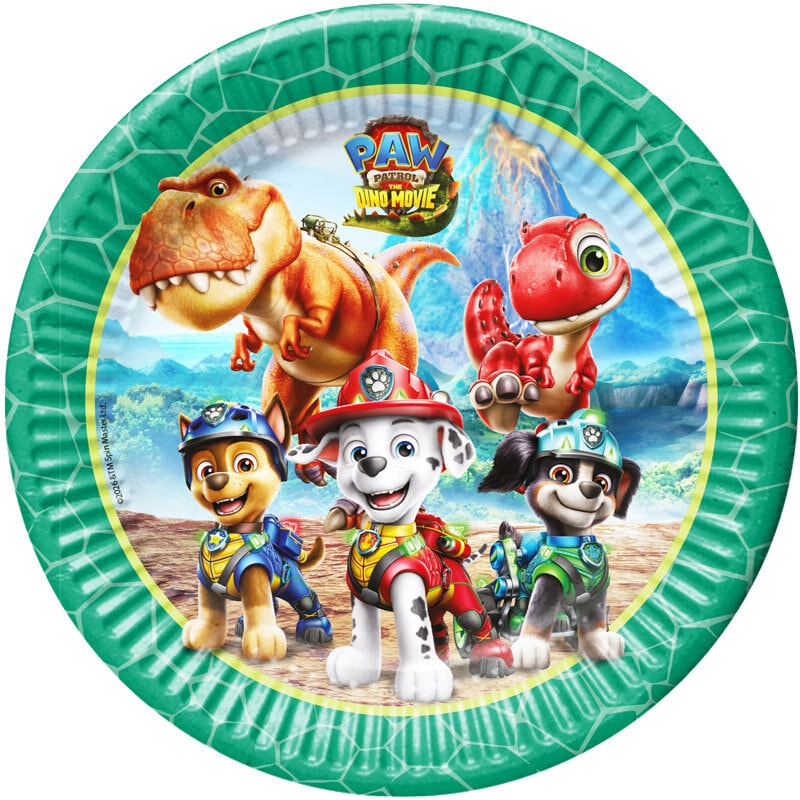 Ryhmä Hau Dino Movie Lautaset 8 kpl