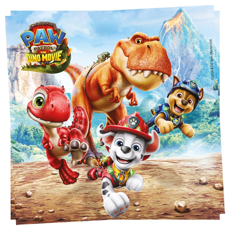 Ryhmä Hau Dino Movie Servetit 20 kpl