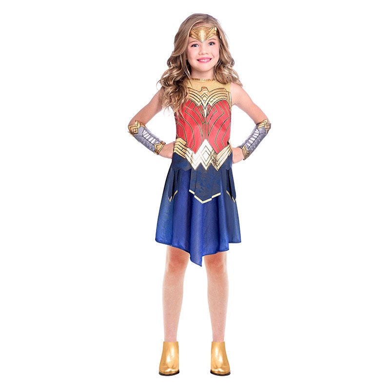 Wonder Woman Naamiaisasu lapsille 6-8 vuotta