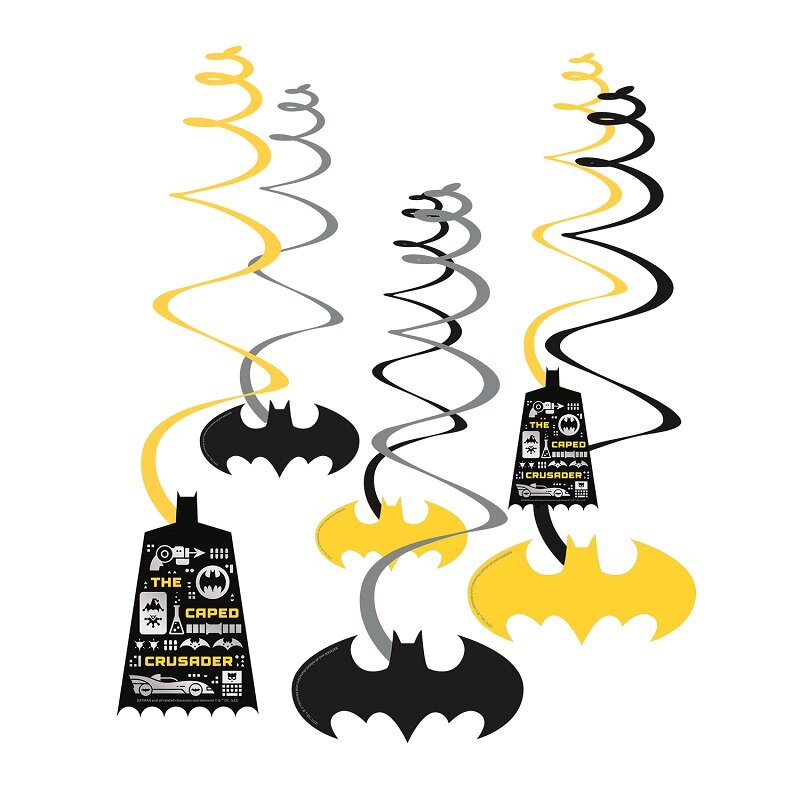 Batman Hero - Riippuvat koristeet 6 kpl